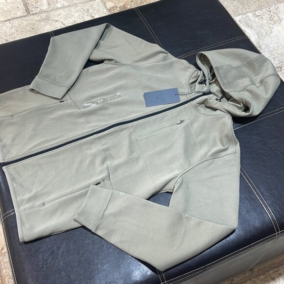 VRST Men's Pinnacle Fleece Full Zip Hoodie - Picture 8 of 11